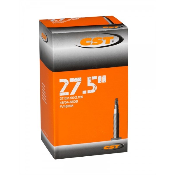 Camera d'aria CST 27,5 x 1,90 / 2,125 Valvola Presta 48 mm.  