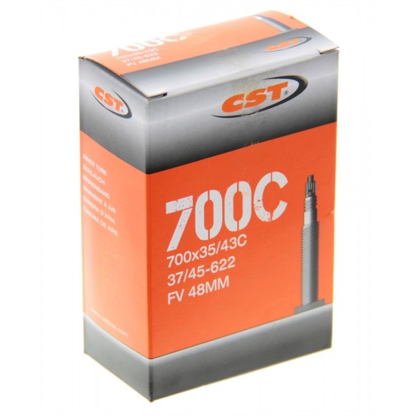 Camera d'aria CST 28" 700 x 35 / 43 Valvola Presta 48 mm.  